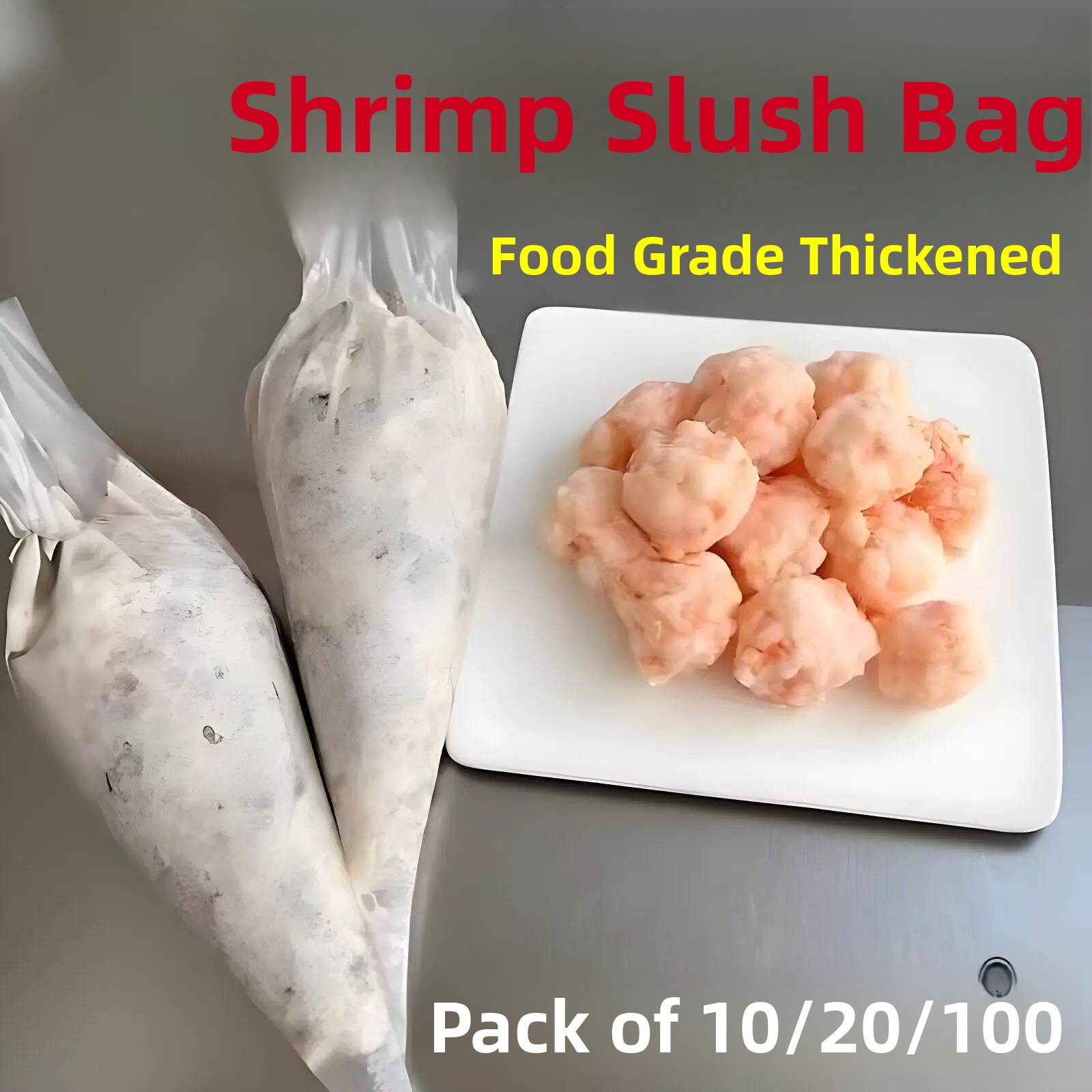 Baby Food Shrimp - Sacchetto usa e getta per pasta,