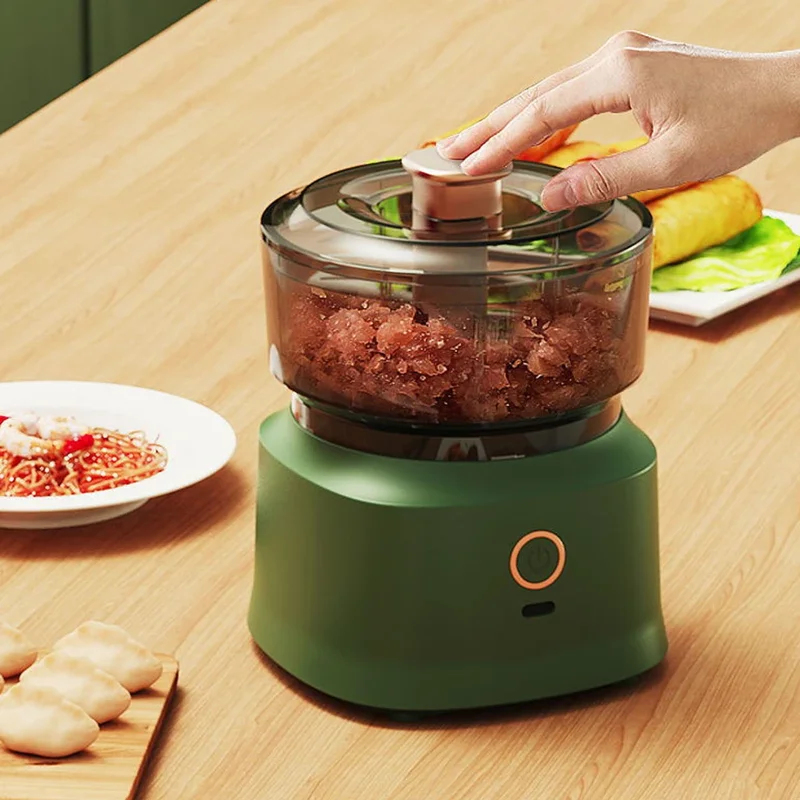Baby Food Vegetable - Mini Tritacarne Elettrico, Trituratore d'Aglio Multifunzionale,