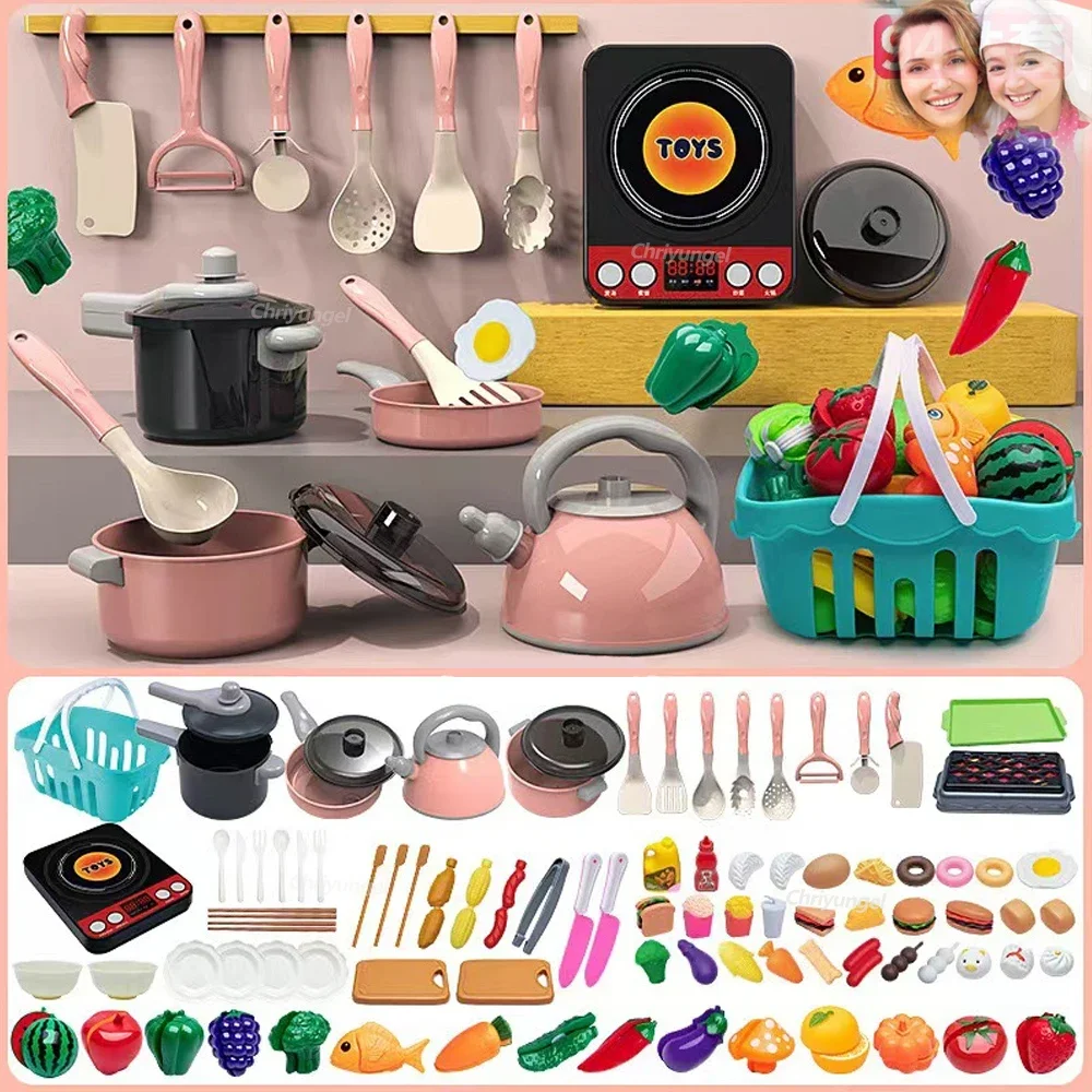 Baby Food Cooking Set - Set di giocattoli da cucina per