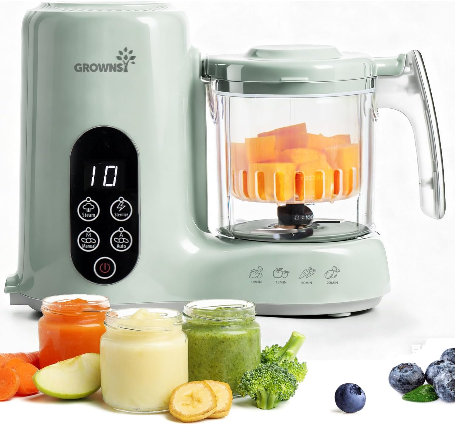 Baby Food Blender And Steamer - Robot da Cucina per Bambini con