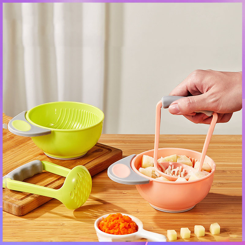 Baby Food Cooking Set - Smerigliatrice per alimenti per bambini/Purée manuale