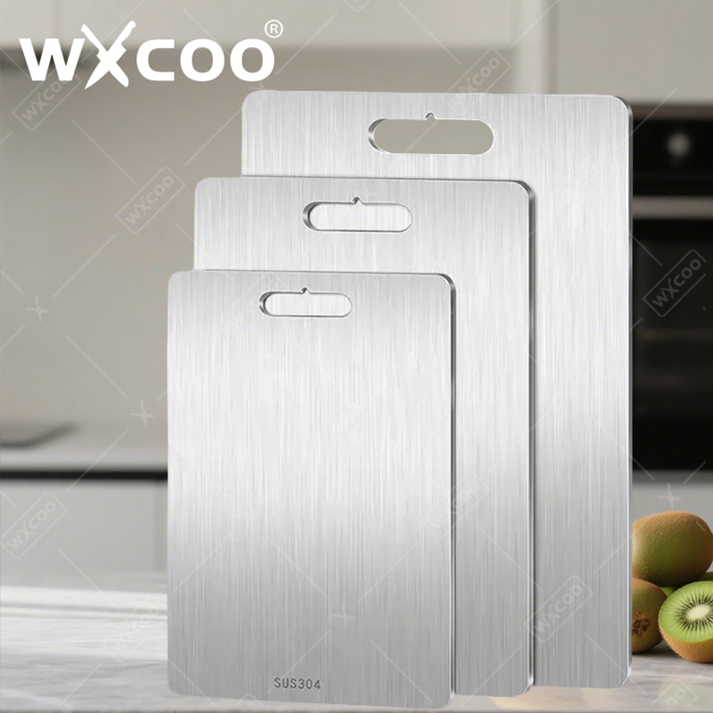 Baby Food Meat - WXCOO Tagliere in Acciaio Inossidabile per