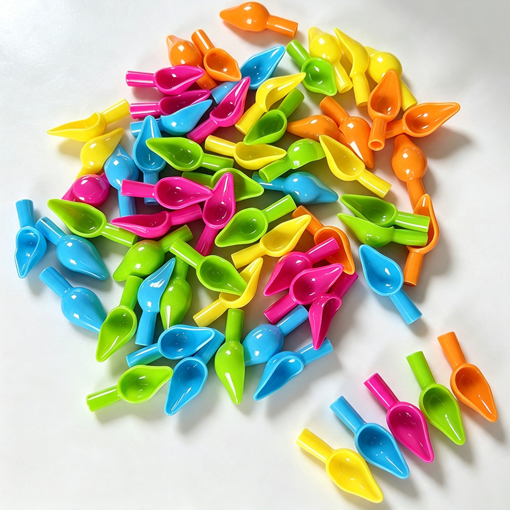Baby Food Mixer - Mini cucchiaio colorato in plastica per