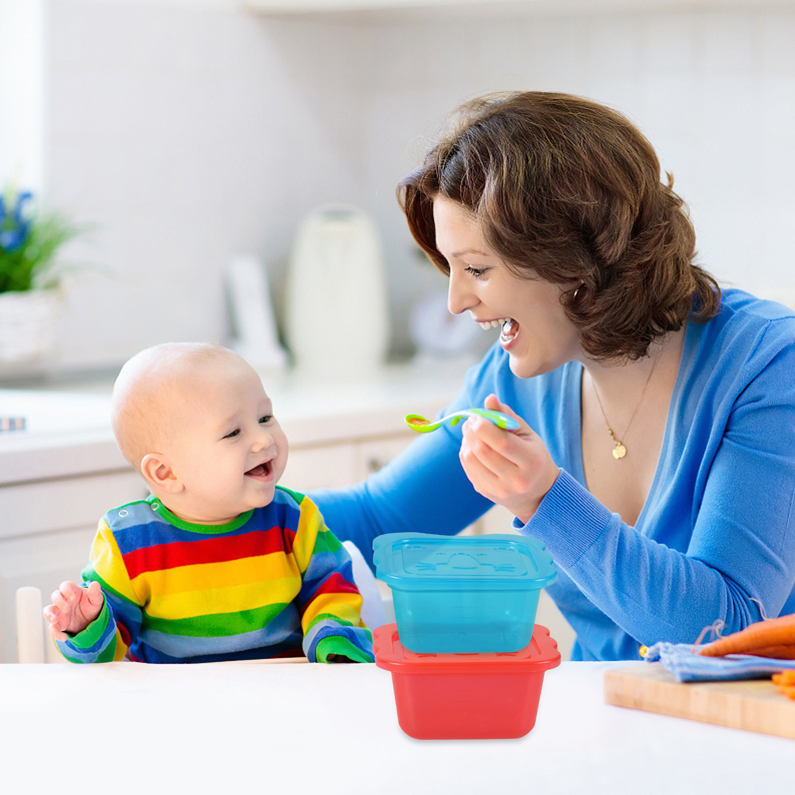 8 contenitori per conservare g - Baby Food Vegetable recensione e prezzo
