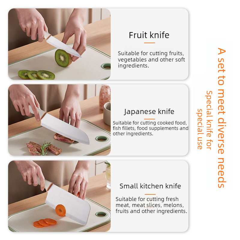 Set di coltelli da cucina da 3 - Baby Food Cooking Set recensione e prezzo