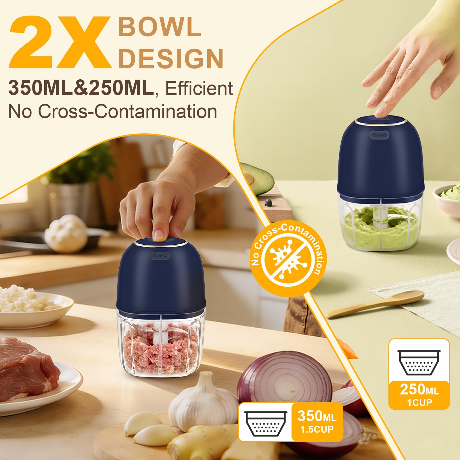 Tritatutto Elettrico per Aglio - Baby Food Meat recensione e prezzo